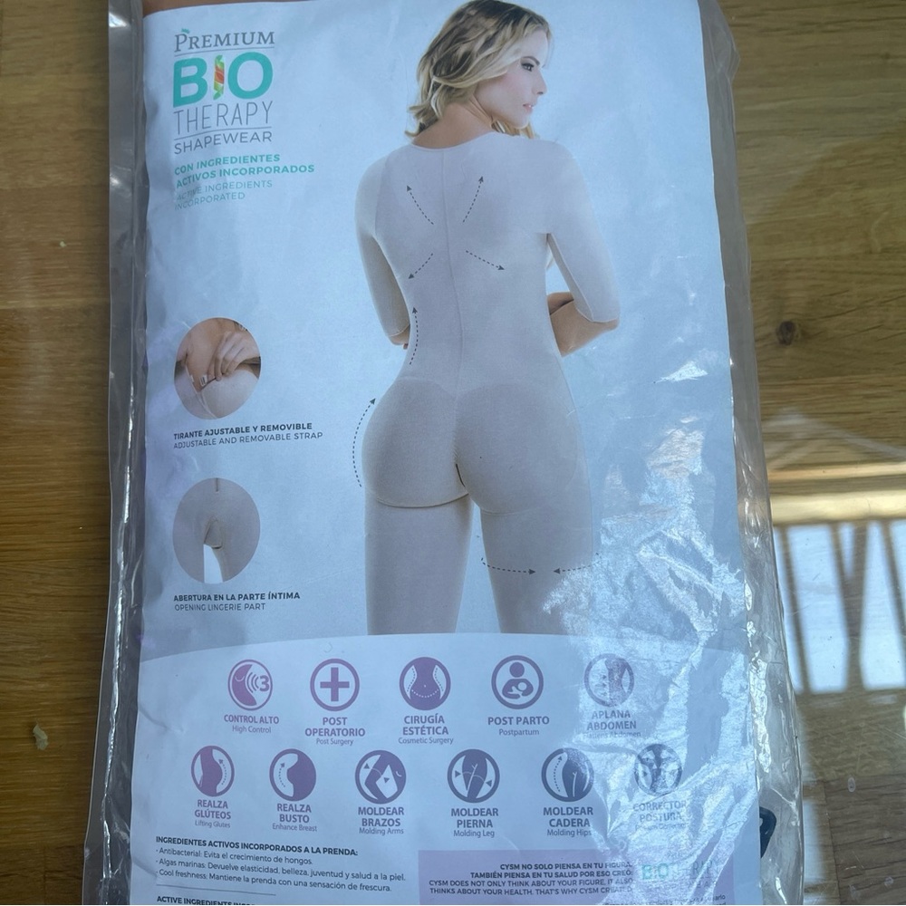 CYSM Shapers Top-to-Bottom arms and legs full body shaper - Style 295, Black, XL